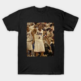 Allen Iverson vs New Orleans Hornets T-Shirt